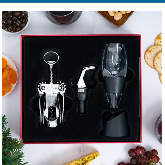 Vinturi 3 Piece Deluxe Wine Bundle - New In Box - Picture 6 of 9